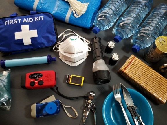 Contents of survival kit